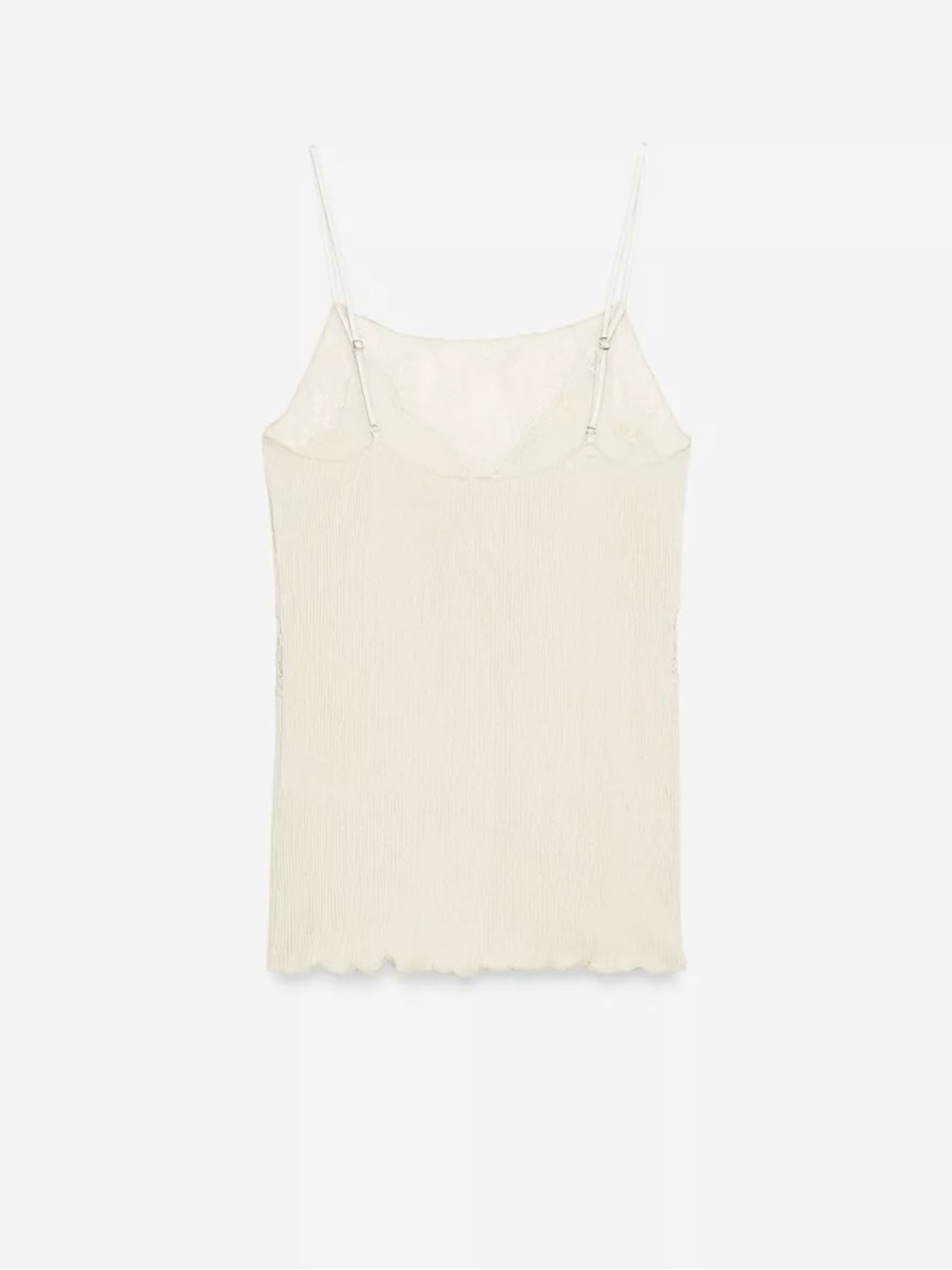 NWT ZARA SEAMLESS LACE TOP - Picture 5 of 6